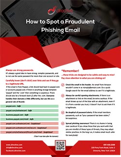 How to Spot a Fraudulent Phishing Email