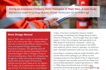 Document: [Case Study - Otsego Mutual]